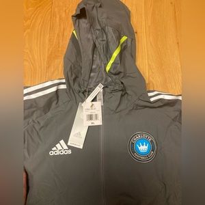 MLS Charlotte Football Club Adidas Gameday gear.